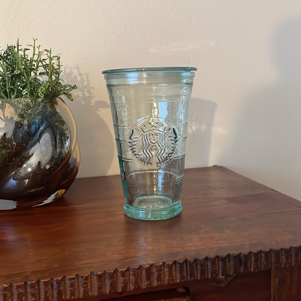 16 fl oz rare glass starbucks cold beverage tumbler